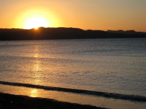 Sunset grace —and this is not from yourselves, it is the gift of God—